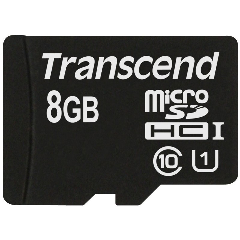 Buy Transcend microSD 8GB SDHC UHS-I - microSD Card with Adapter in Cyprus, Nicosia, Limassol, Larnaka, Pafos