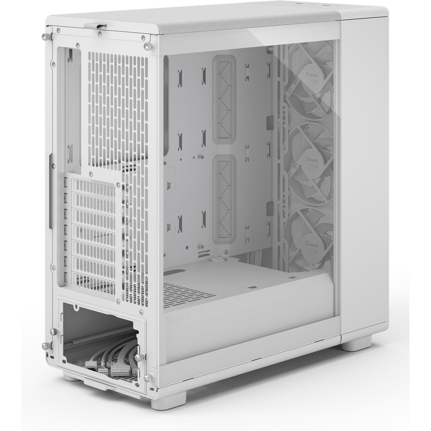 Fractal Design Epoch White TG Clear Tint Mid-Tower Case (Boxed) — Buy in Cyprus with Fast Delivery