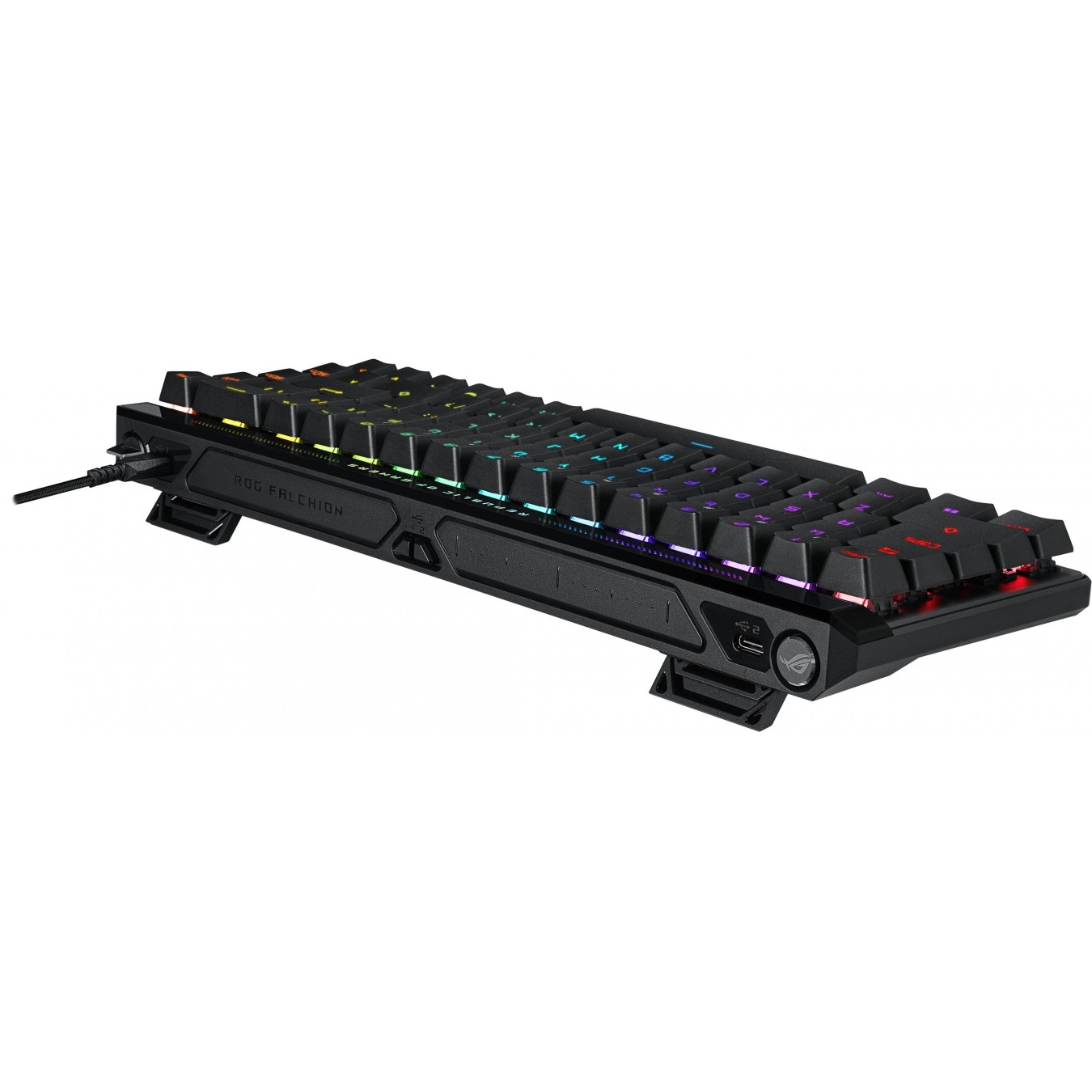 ROG Falchion ACE HFX Wireless Keyboard - Falchion ACE HFX - 65% form factor, Per-Key RGB, Tri-Mode