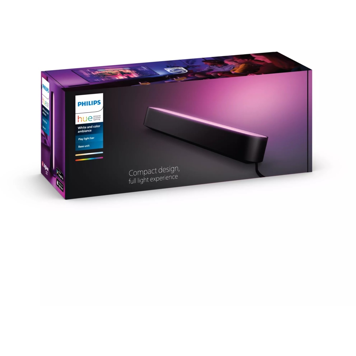 Philips Hue White & Color Ambiance Play Light Bar - Ambience Lamp - RGB, Dimmable — Buy in Cyprus with Fast Delivery