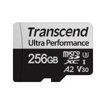 MicroSD Card - USD340S - 256GB, Transcend SDXC, with Adapter — Buy in Cyprus with Fast Delivery