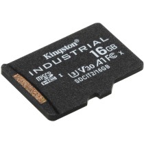 Kingston microSDHC Industrial Card 16GB pSLC - Single Pack with Adapter — Buy in Cyprus with Fast Delivery