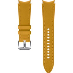 Buy Samsung Hybrid Leather Band (20 mm) mustard - Mustard color, M/L, 20 mm Gala... in Cyprus, Nicosia, Limassol, Larnaka, Pafos