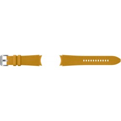 Buy Samsung Hybrid Leather Band (20 mm) mustard - Mustard color, M/L, 20 mm Gala... in Cyprus, Nicosia, Limassol, Larnaka, Pafos