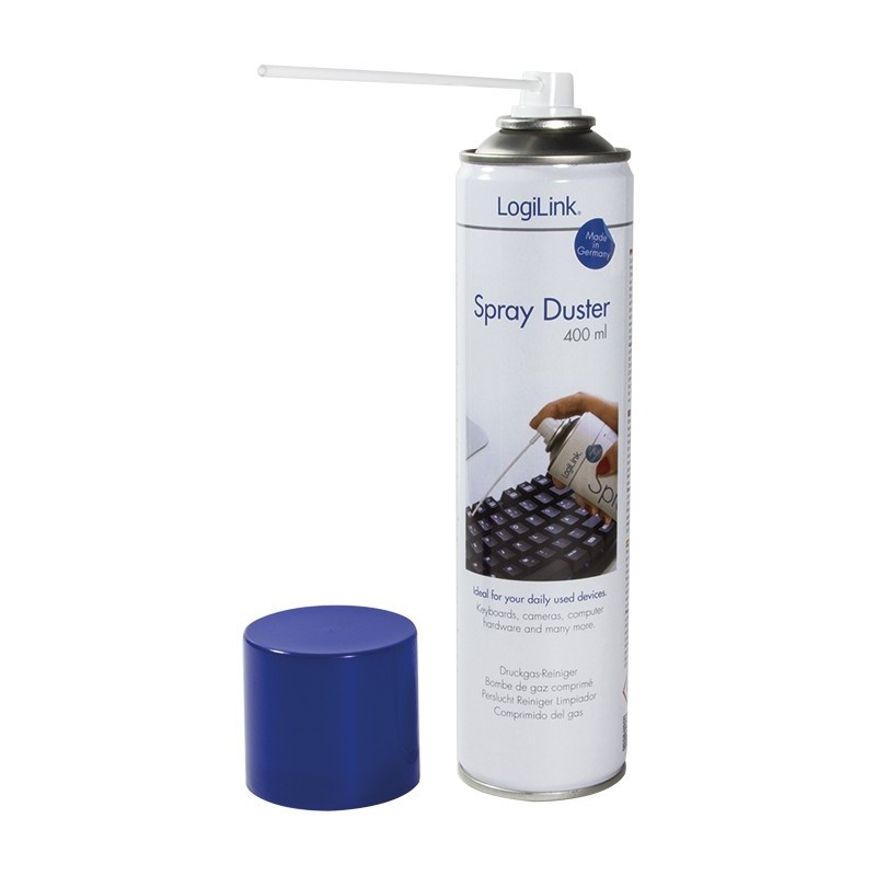 Buy LogiLink Druckluft-Reinigungsspray 400ml in Cyprus, Nicosia, Limassol, Larnaka, Pafos