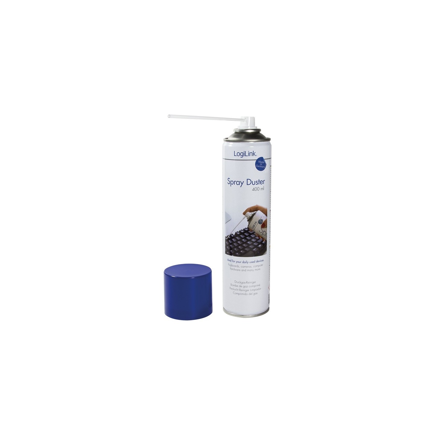 LogiLink Druckluft-Reinigungsspray 400ml — Buy in Cyprus with Fast Delivery