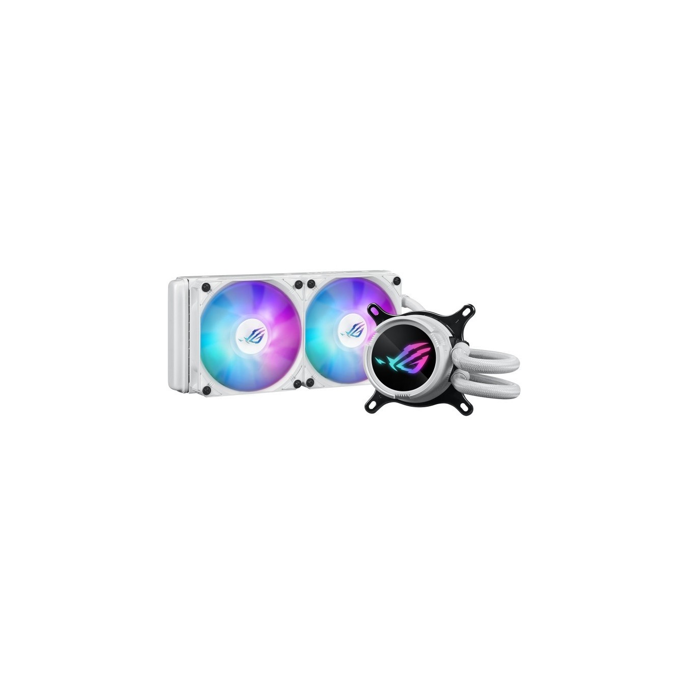 ASUS ROG Strix LC III 240 ARGB White Edition - LC III 240 - 240mm AIO Cooler, ARGB, White — Buy in Cyprus with Fast Delivery