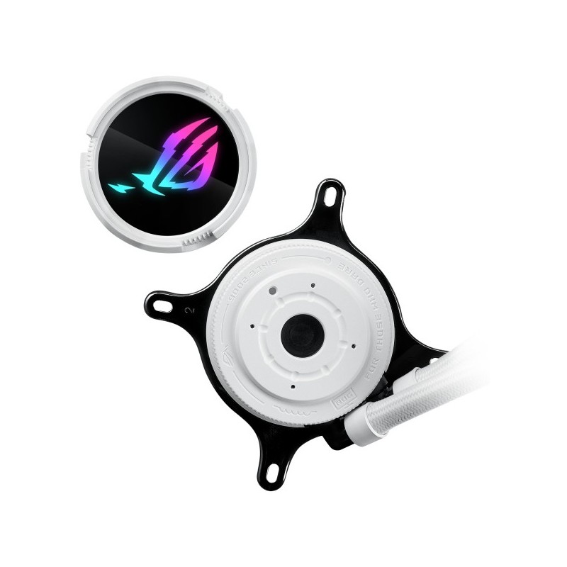 Buy ASUS ROG Strix LC III 240 ARGB White Edition - LC III 240 - 240mm AIO Cooler... in Cyprus, Nicosia, Limassol, Larnaka, Pafos