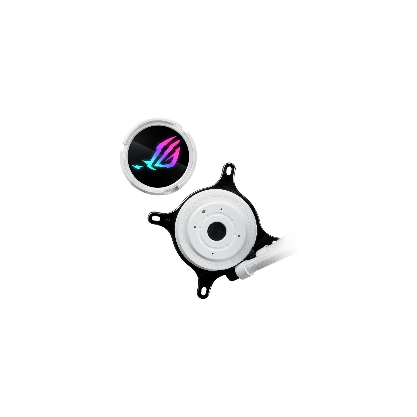 ASUS ROG Strix LC III 240 ARGB White Edition - LC III 240 - 240mm AIO Cooler, ARGB, White — Buy in Cyprus with Fast Delivery