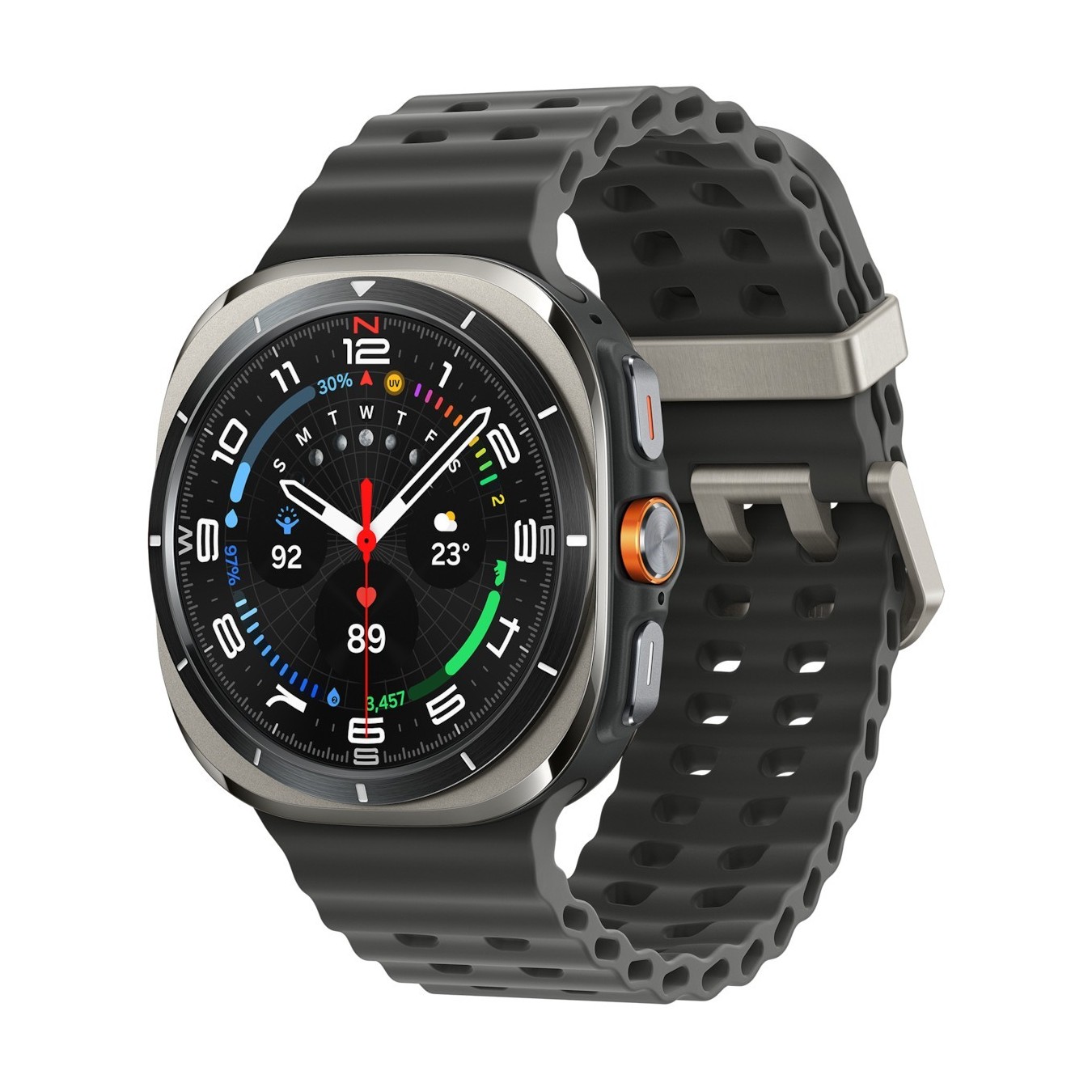 Samsung Galaxy Watch Ultra LTE 47mm titanium silver - Characteristics (Color: Titanium Silver, Size: 47mm)