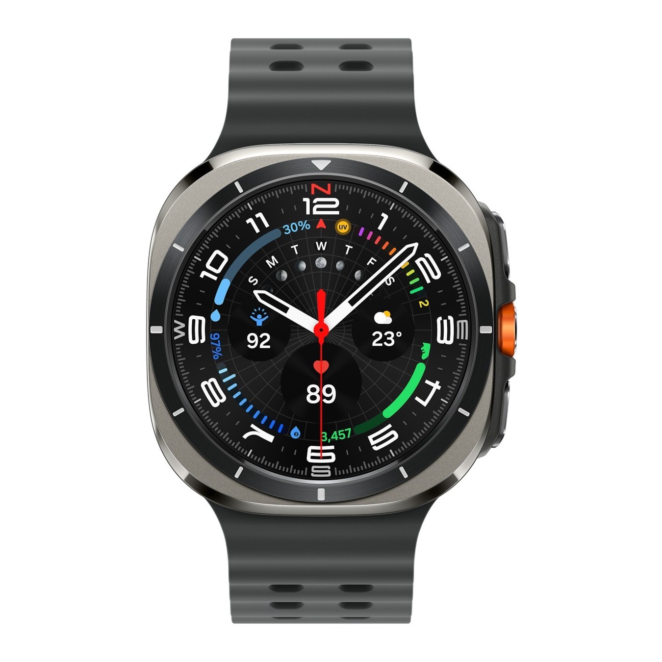 Samsung Galaxy Watch Ultra LTE 47mm titanium silver - Characteristics (Color: Titanium Silver, Size: 47mm)