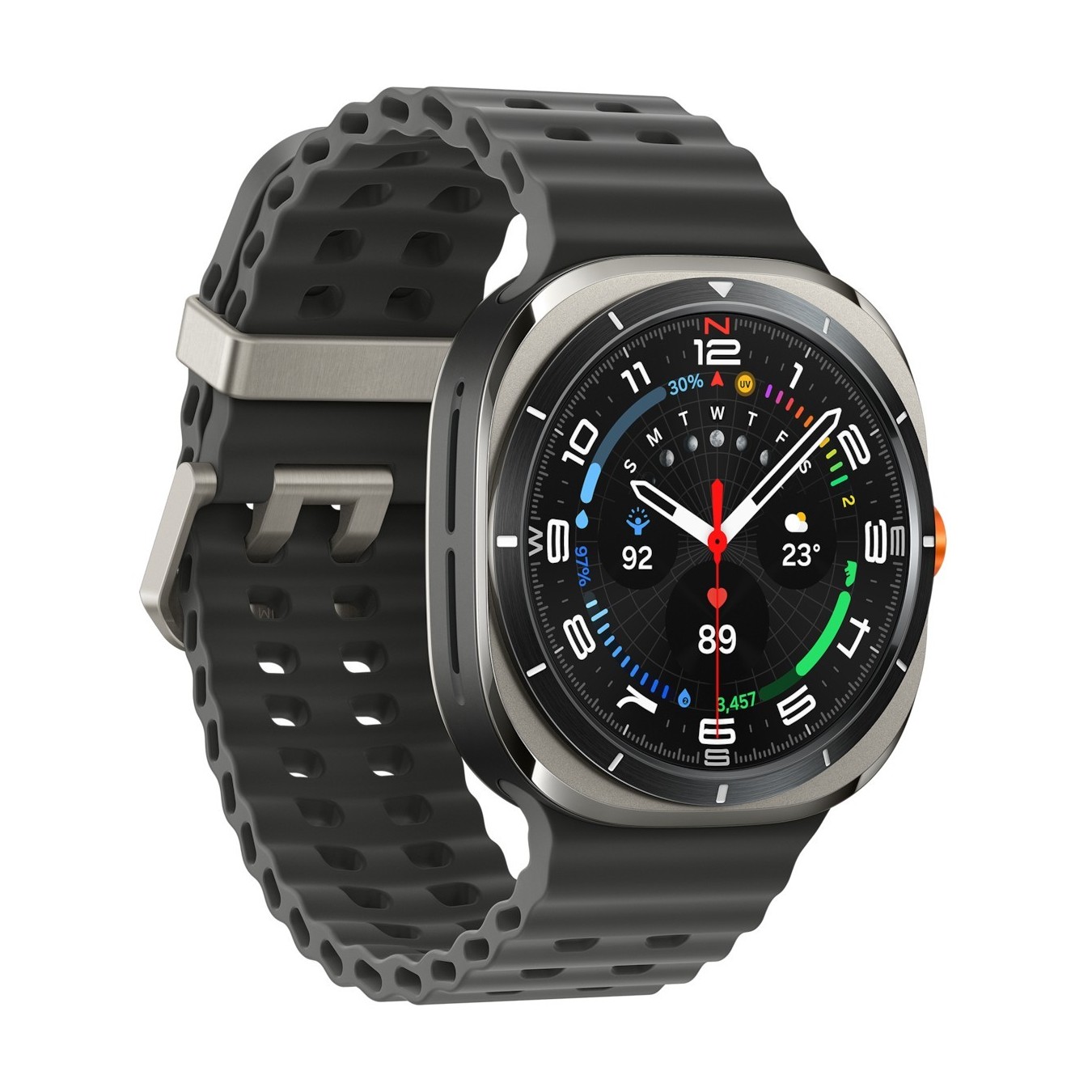 Samsung Galaxy Watch Ultra LTE 47mm titanium silver - Characteristics (Color: Titanium Silver, Size: 47mm)