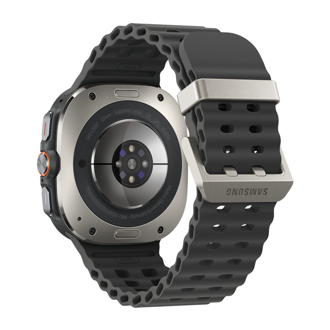 Samsung Galaxy Watch Ultra LTE 47mm titanium silver - Characteristics (Color: Titanium Silver, Size: 47mm)