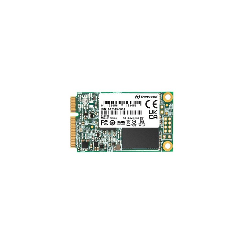 Buy Transcend 128GB mSATA SSD - SATA III, 3D TLC NAND in Cyprus, Nicosia, Limassol, Larnaka, Pafos