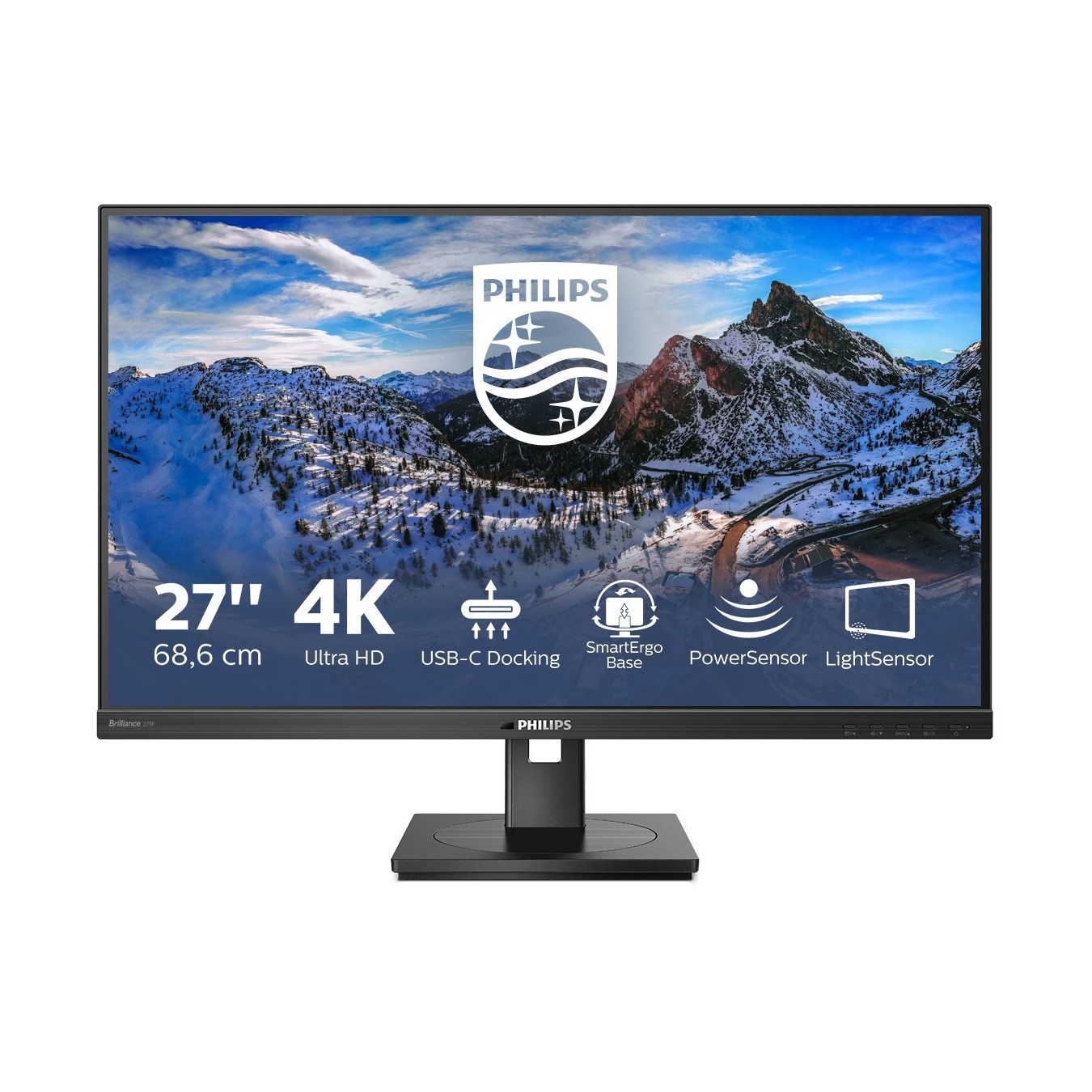 Philips 27-inch IPS Monitor - 279P1 - Flat, USB-C, 2x HDMI — Buy in Cyprus with Fast Delivery
