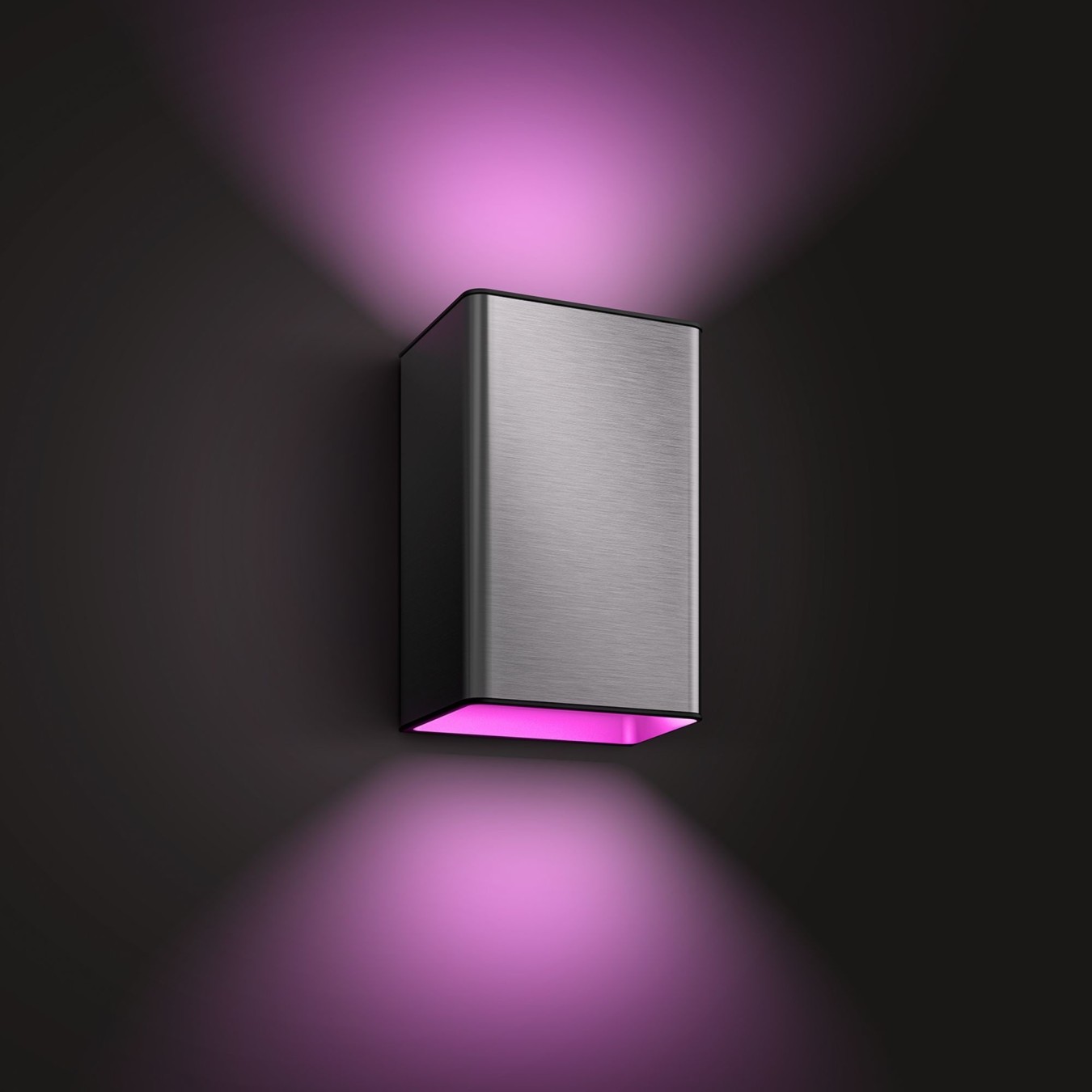 Philips Hue White & Color Ambiance Resonate Wall Lamp - RGB, 1200 lm, Silver — Buy in Cyprus with Fast Delivery