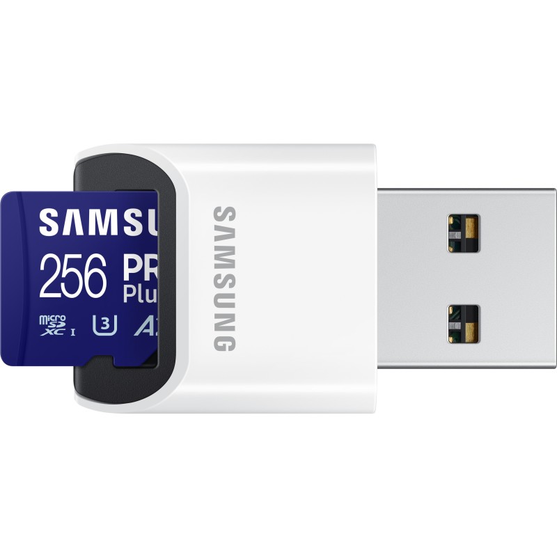 Buy Samsung PRO Plus microSDXC 256GB + USB card reader - 180 MB/s in Cyprus, Nicosia, Limassol, Larnaka, Pafos