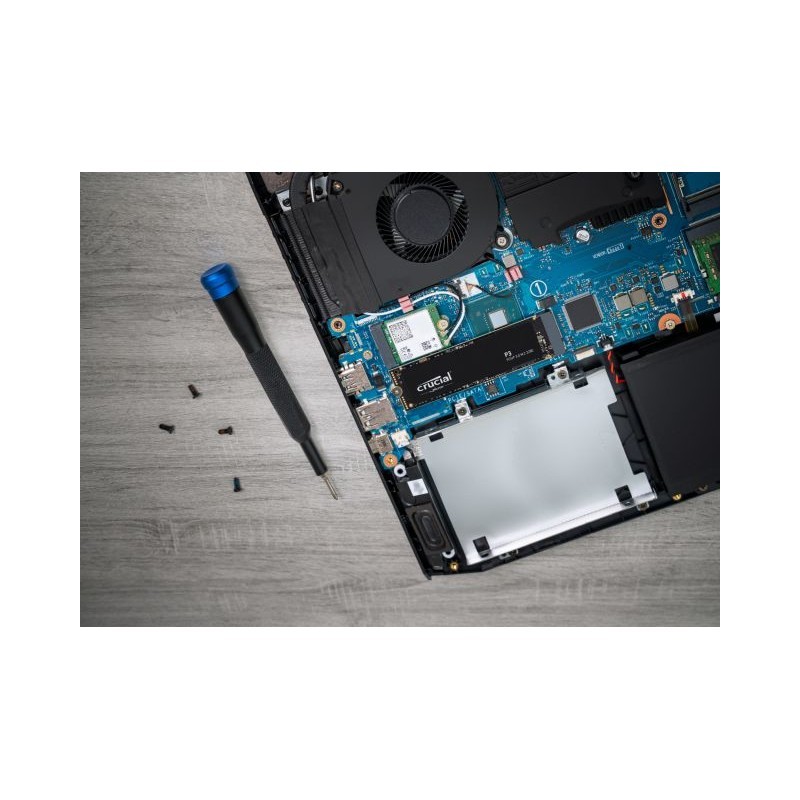 Buy Crucial P3 M.2 2TB NVMe SSD - PCIe Gen3 x4, 3D TLC in Cyprus, Nicosia, Limassol, Larnaka, Pafos