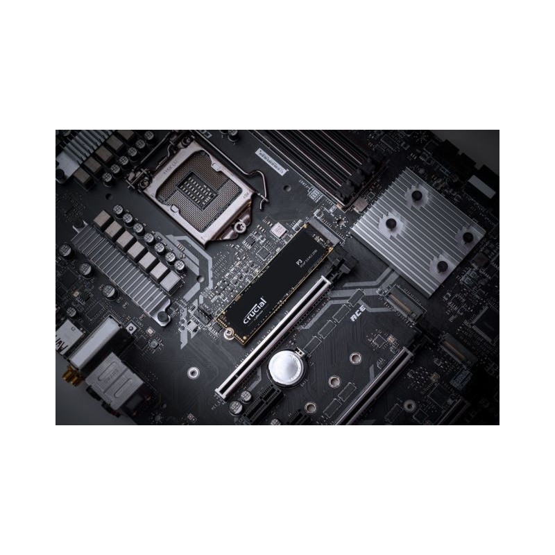 Buy Crucial P3 M.2 2TB NVMe SSD - PCIe Gen3 x4, 3D TLC in Cyprus, Nicosia, Limassol, Larnaka, Pafos
