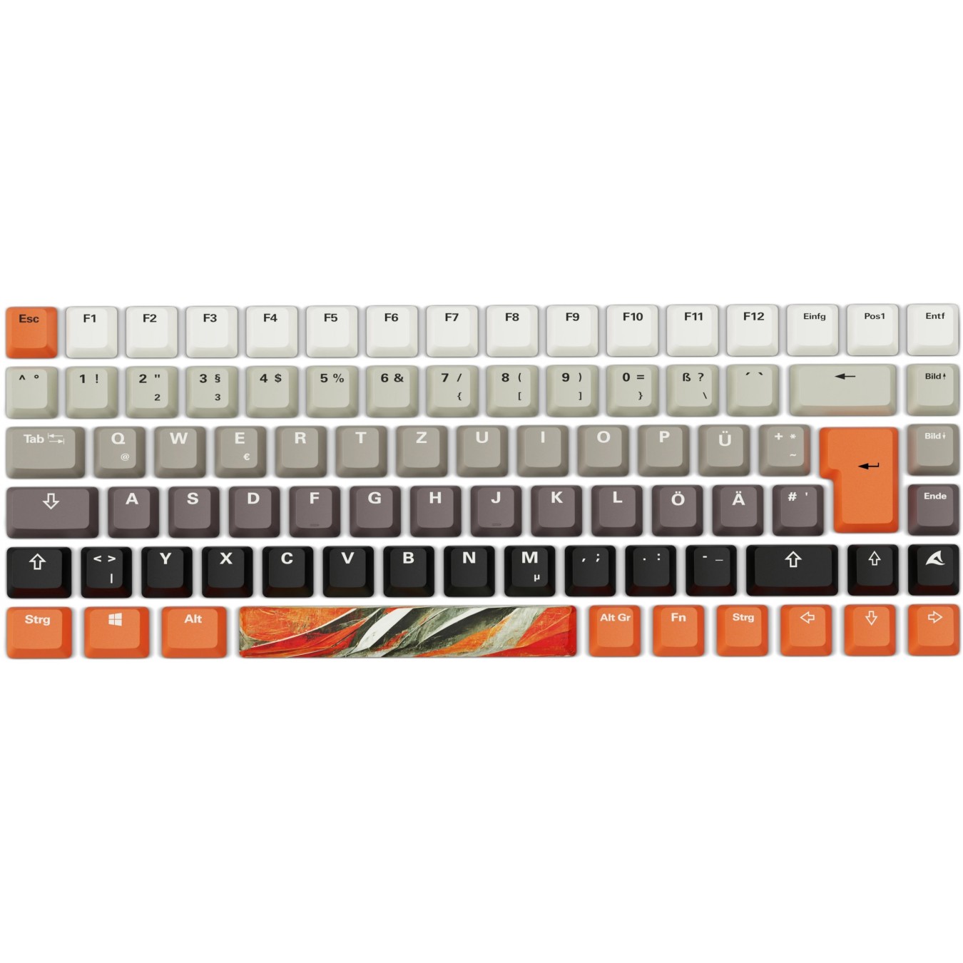 Sharkoon SKILLER SGK50 S3 Design Bundle D6 - SGK50 S3 - Orange/Gray — Buy in Cyprus with Fast Delivery