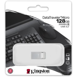 Buy Kingston DataTraveler Micro USB 3.2 Flash Drive - DataTraveler Micro - (Silv... in Cyprus, Nicosia, Limassol, Larnaka, Pafos