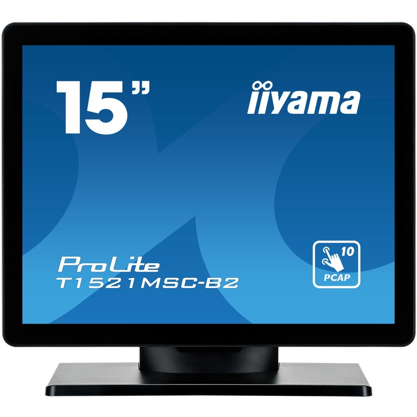 IIYAMA 15\" T1521MSC-B2 - T1521MSC-B2 - 4:3 M-Touch touchscreen monitor - VGA + HDMI (Retail)