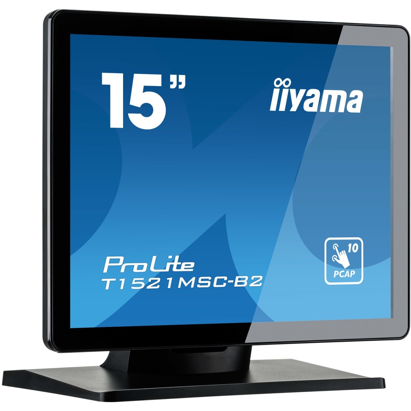 IIYAMA 15\" T1521MSC-B2 - T1521MSC-B2 - 4:3 M-Touch touchscreen monitor - VGA + HDMI (Retail)