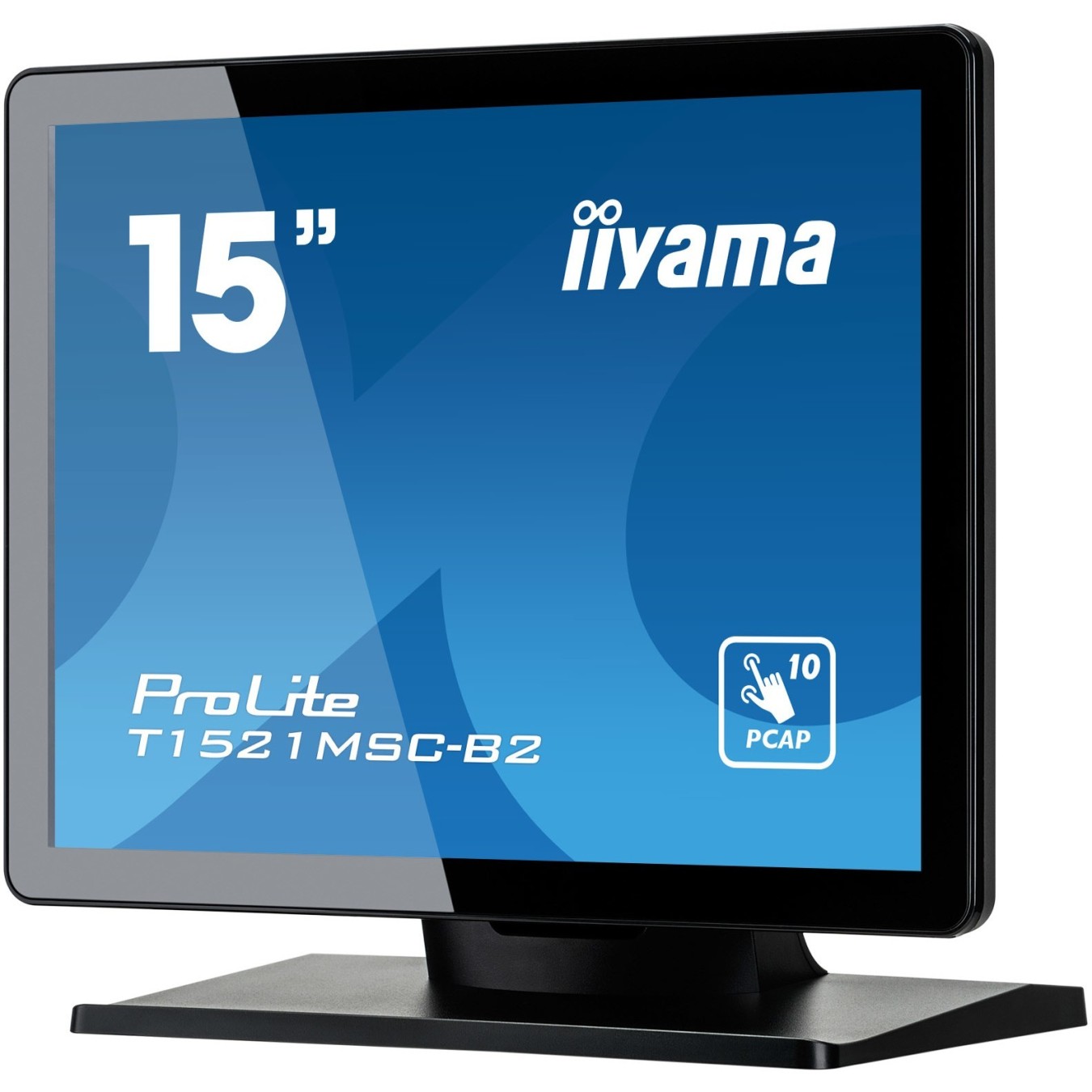 IIYAMA 15\" T1521MSC-B2 - T1521MSC-B2 - 4:3 M-Touch touchscreen monitor - VGA + HDMI (Retail)
