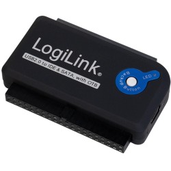 Buy LogiLink USB 2.0 to 2.5'/3.5' IDE + SATA Adapter - Black in Cyprus, Nicosia, Limassol, Larnaka, Pafos