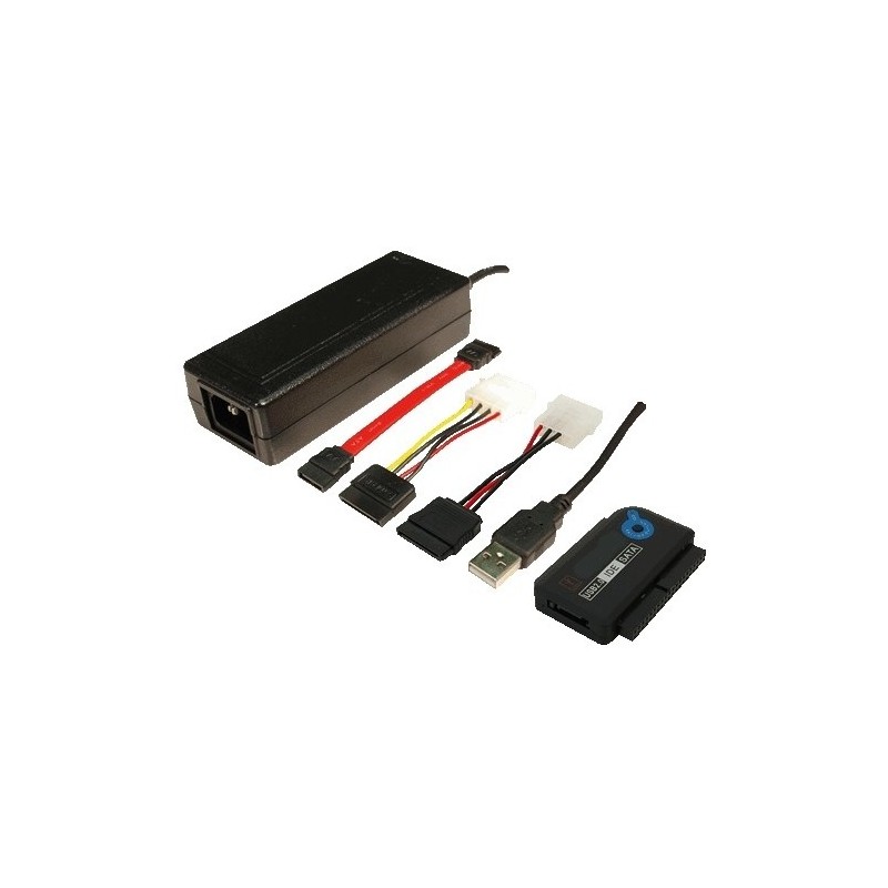 Buy LogiLink USB 2.0 to 2.5'/3.5' IDE + SATA Adapter - Black in Cyprus, Nicosia, Limassol, Larnaka, Pafos