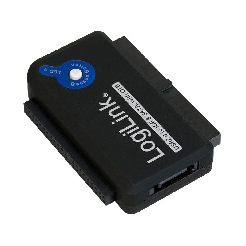 Buy LogiLink USB 2.0 to 2.5'/3.5' IDE + SATA Adapter - Black in Cyprus, Nicosia, Limassol, Larnaka, Pafos