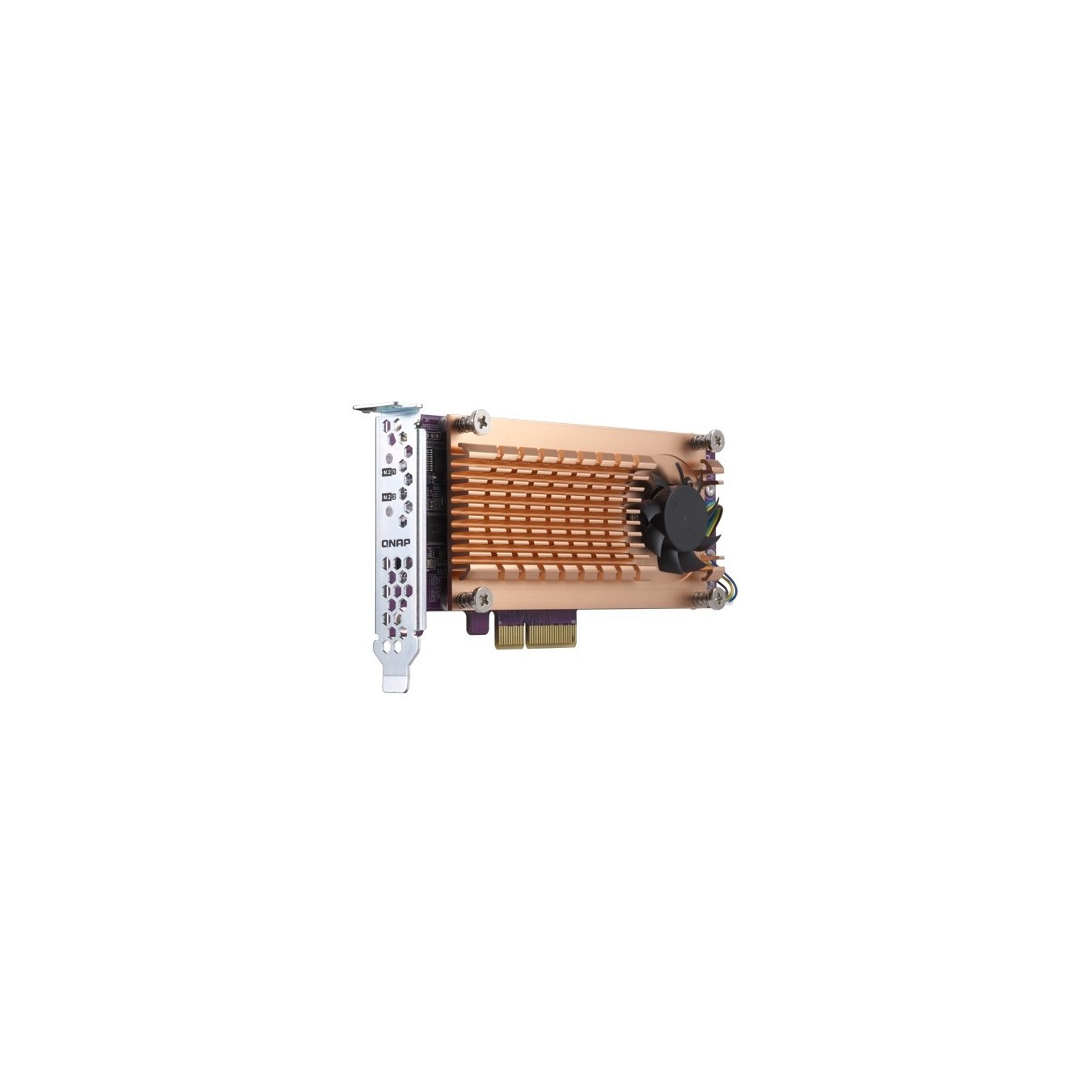 Interface Card Adapter Built-in M.2 - QM2-2S-220A - PCIe x4 — Buy in Cyprus with Fast Delivery