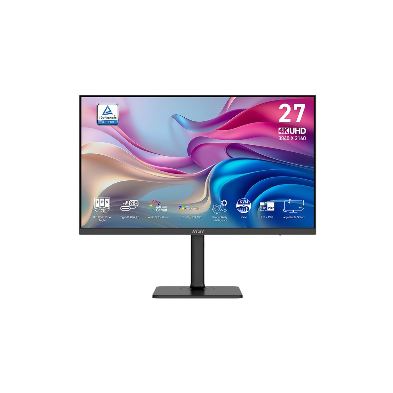 MSI Modern - MD272UPHGDE - 27-inch IPS UHD, 60Hz, 4ms — Buy in Cyprus with Fast Delivery