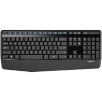 WIRELESS COMBO MK345 - MK345 - 100% Full-size, 2.4G dongle, Windows, No backlight, Membrane, CZE-SKY