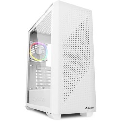 Buy Midi Sharkoon VS9 RGB White - VS9 - RGB illuminated mid-tower ATX case in Cyprus, Nicosia, Limassol, Larnaka, Pafos