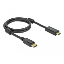DELOCK Active DisplayPort 1.2 to HDMI Cable 4K 60Hz, 1 m — Buy in Cyprus with Fast Delivery