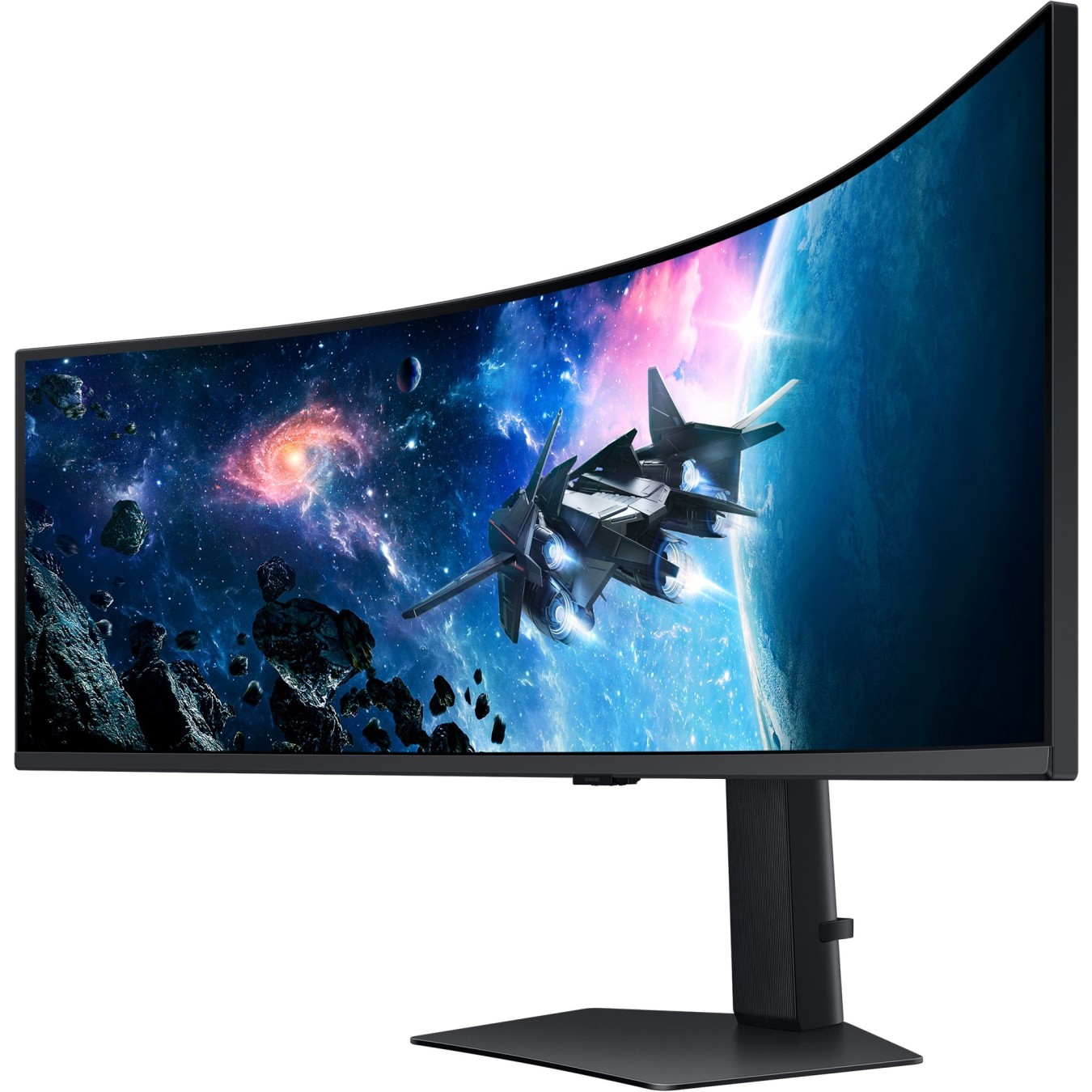 Samsung Odyssey G9 - S49CG950EU - 1000R curved, 32:9, 5120x1440 DQHD, 240Hz, HDR1000, 1ms, DP1.4 & HDMI 2.1, Black