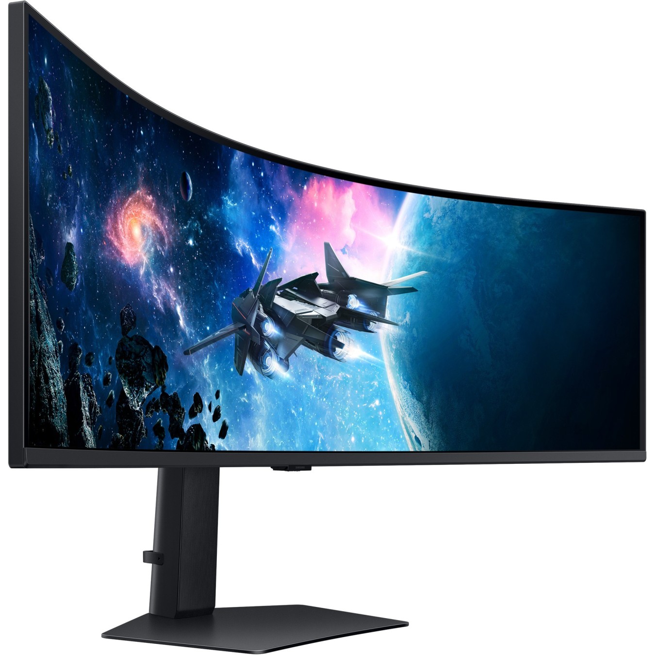 Samsung Odyssey G9 - S49CG950EU - 1000R curved, 32:9, 5120x1440 DQHD, 240Hz, HDR1000, 1ms, DP1.4 & HDMI 2.1, Black