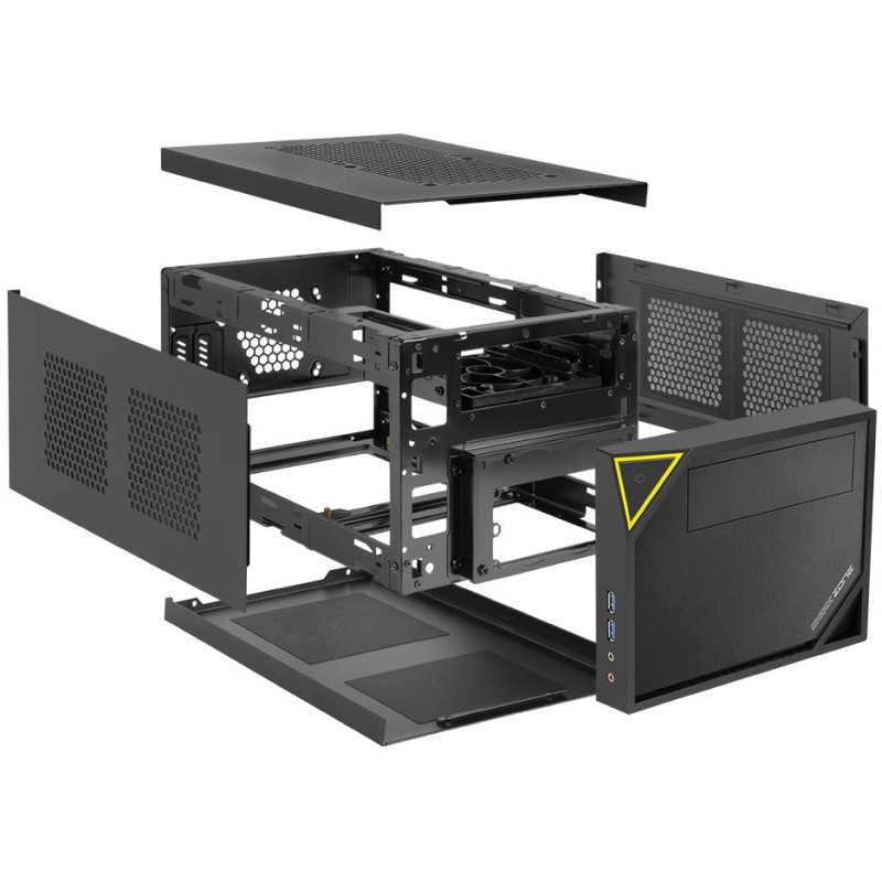 Buy Sharkoon Shark Zone C10 Mini-ITX - C10 - Black in Cyprus, Nicosia, Limassol, Larnaka, Pafos