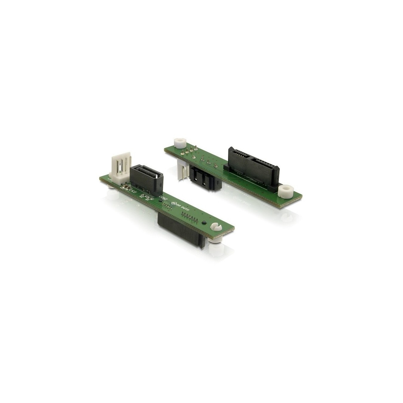 DELOCK Slimline SATA to SATA Adapter - Compact 7-pin Converter — Buy in Cyprus with Fast Delivery