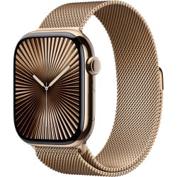 Buy Apple Watch Series 10 GPS + Cellular 46mm Gold Titanium Case with Gold Milan... in Cyprus, Nicosia, Limassol, Larnaka, Pafos