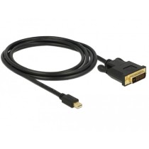 DELOCK Mini DisplayPort 1.1 to DVI 24+1 Cable - (Length: 2 m) — Buy in Cyprus with Fast Delivery