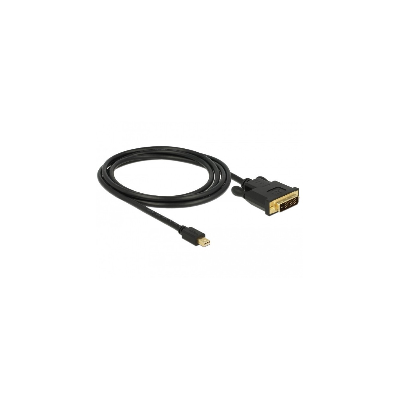 DELOCK Mini DisplayPort 1.1 to DVI 24+1 Cable - (Length: 2 m) — Buy in Cyprus with Fast Delivery