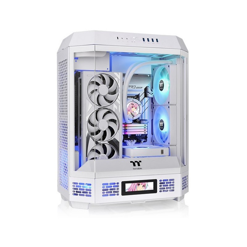 Buy Midi Thermaltake The Tower 600 Snow White - The Tower 600 - Snow White, Mid ... in Cyprus, Nicosia, Limassol, Larnaka, Pafos