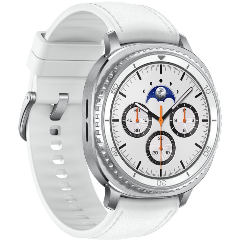 Buy Samsung Galaxy Watch8 Classic SM-L500 - White, 46mm, Wear OS in Cyprus, Nicosia, Limassol, Larnaka, Pafos