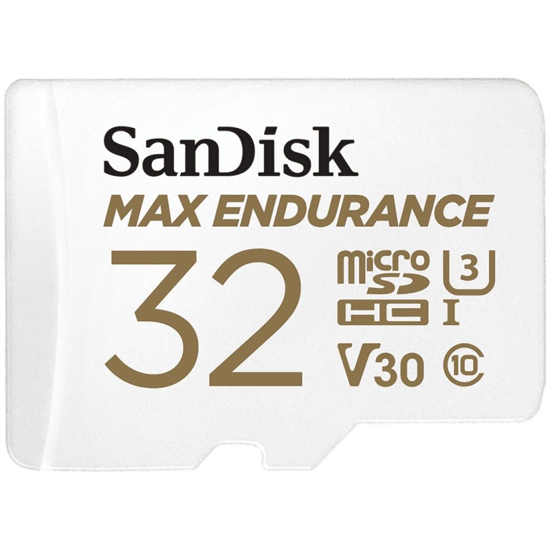 Buy SanDisk 32GB Max Endurance microSDHC - 100 MB/s + Adapter in Cyprus, Nicosia, Limassol, Larnaka, Pafos