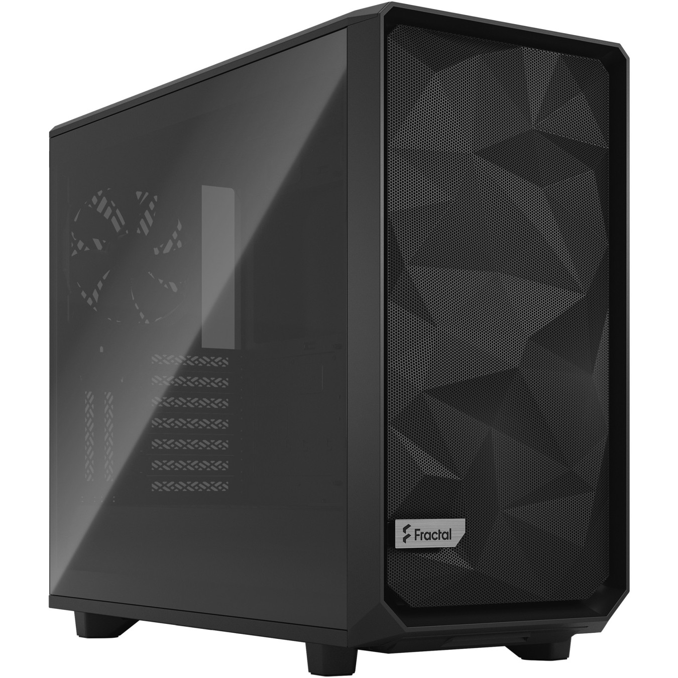 Fractal Design Meshify 2 – Black Window Mid Tower PC Case – E-ATX Support, 420mm Radiator | Armenius Store
