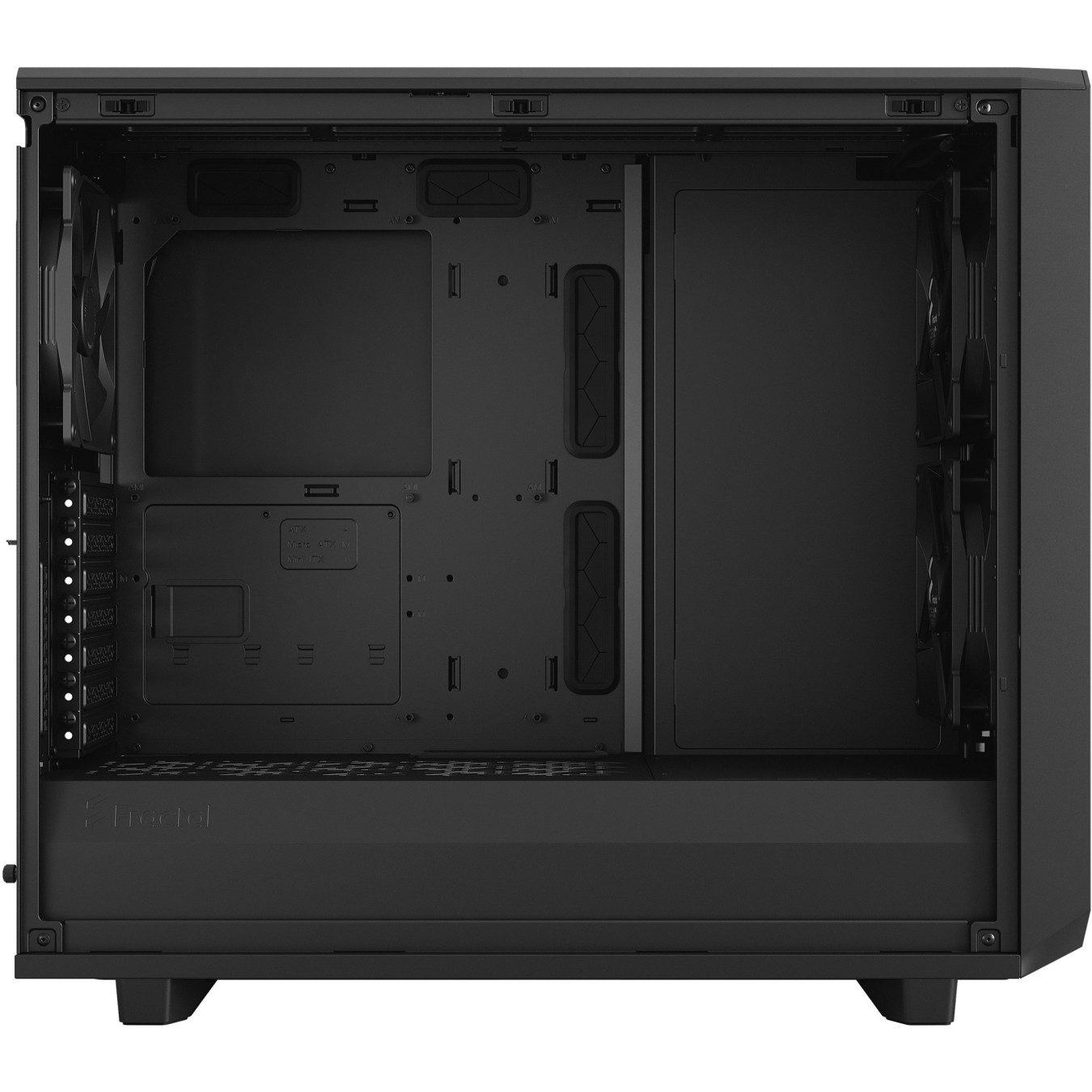 Fractal Design Meshify 2 – Black Window Mid Tower PC Case – E-ATX Support, 420mm Radiator | Armenius Store