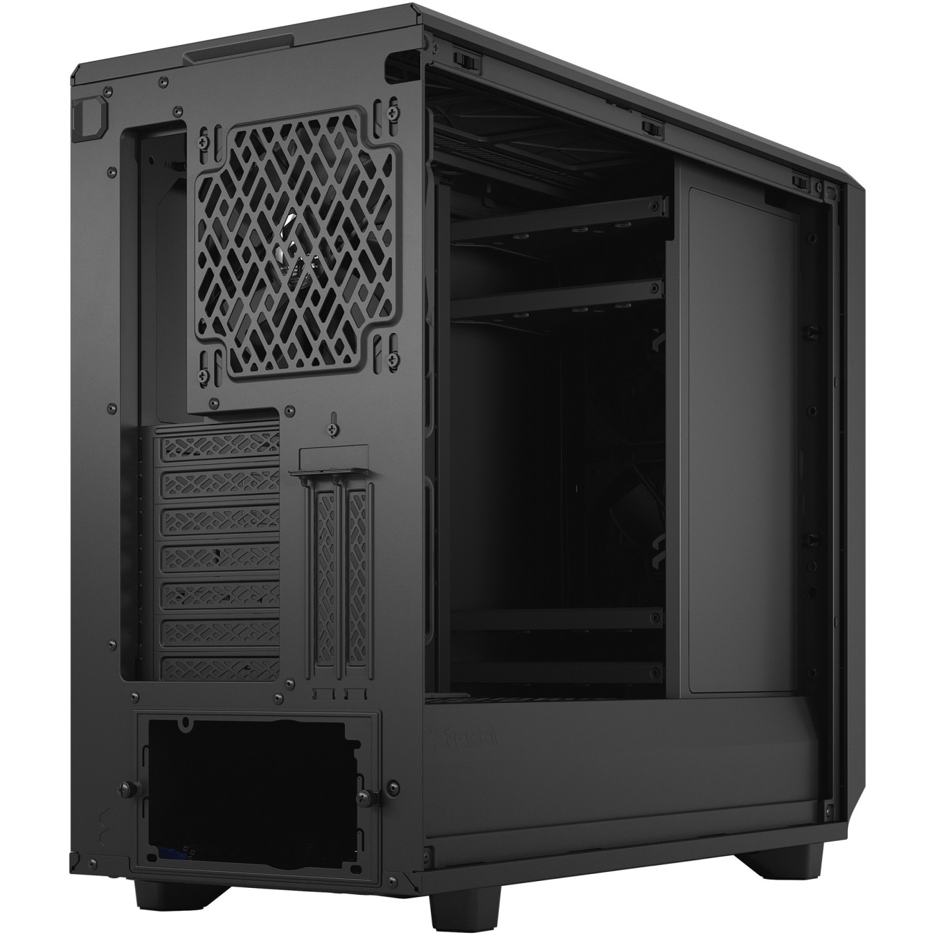 Fractal Design Meshify 2 – Black Window Mid Tower PC Case – E-ATX Support, 420mm Radiator | Armenius Store