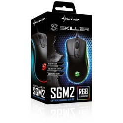 Buy Sharkoon Skiller SGM2 Gaming Mouse - SGM2 - Wired USB, Ergonomic, 6 Programm... in Cyprus, Nicosia, Limassol, Larnaka, Pafos